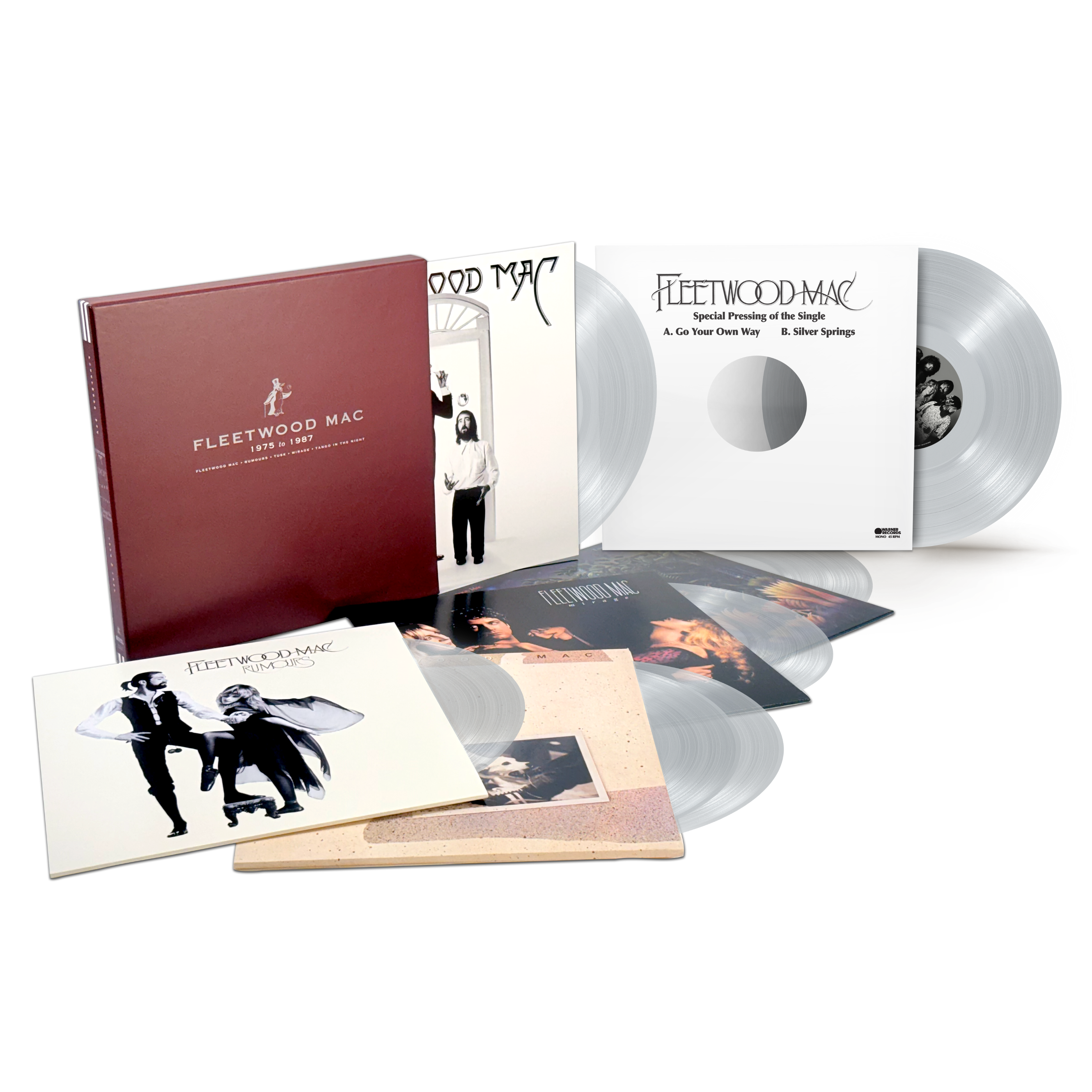 洋楽 FLEETWOOD MAC FLEETWOOD MAC ALTERNATE CO The Alternate Collection (8LP) (Crystal Clear Vinyl) | Rhino